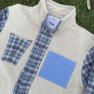 Button-Up Polar Fleece Flannel