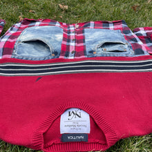 Red, White, and YOU Kilted Utility Sweater