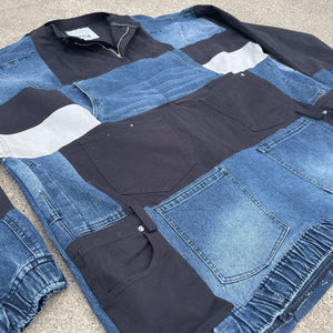 Denim Reimagined Throw-Over Jacket