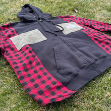 Functional Flannel Zip-Up Hoodie Hybrid