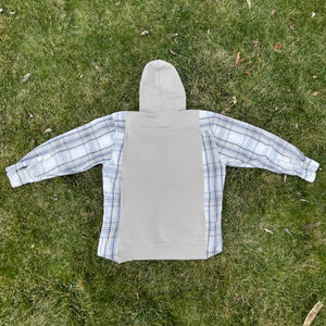 Chaps Plaid Hoodie Hybrid