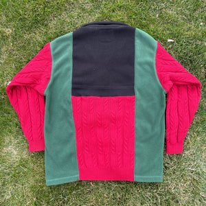 "Not Gucci" Retro Quarter-Zip Fleece